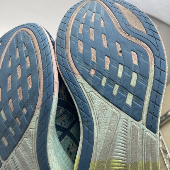 Size 7 Women's ASICS GEL-Noosa Tri 14 Running Shoe 1012B208-401 Lake Drive/White - Picture 5 of 11